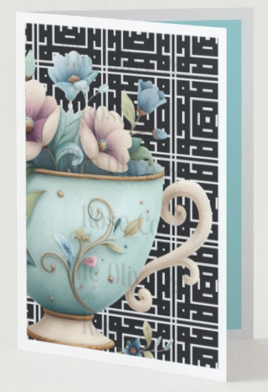 Art Nouveau Teacups