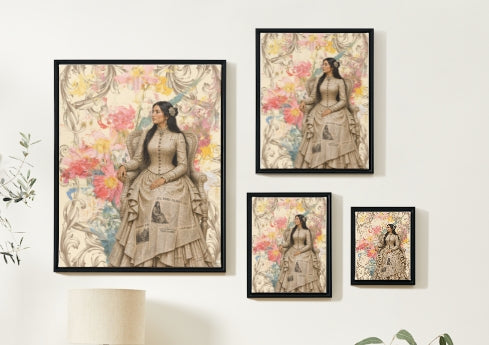 Artwork: Newspaper Ladies