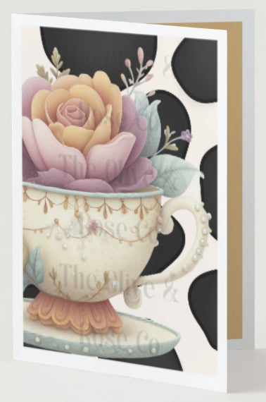Art Nouveau Teacups