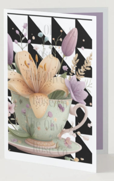 Art Nouveau Teacups