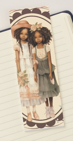 Bookmark: Flower Girl