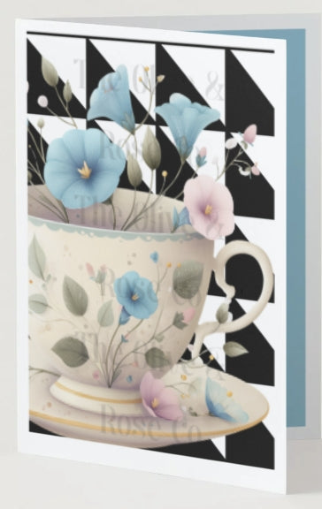 Art Nouveau Teacups