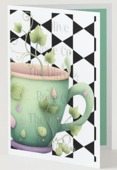 Art Nouveau Teacups