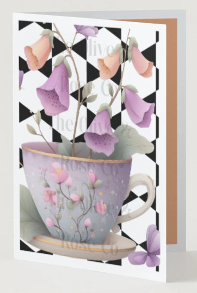 Art Nouveau Teacups