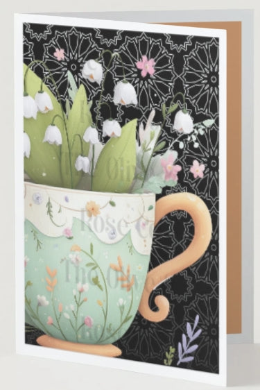Art Nouveau Teacups