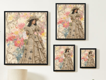 Artwork: Newspaper Ladies
