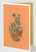 Floral Finger Heart