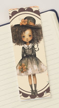 Bookmark: Flower Girl