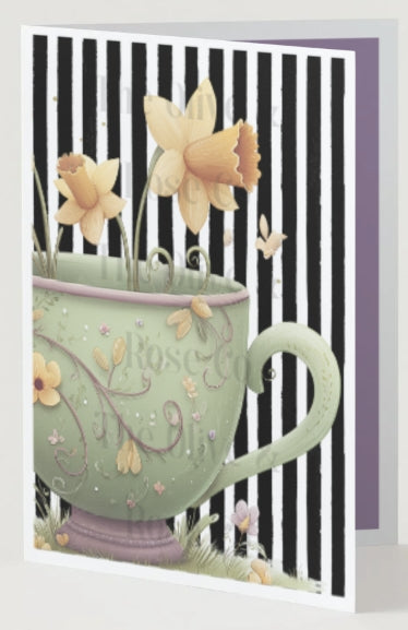 Art Nouveau Teacups