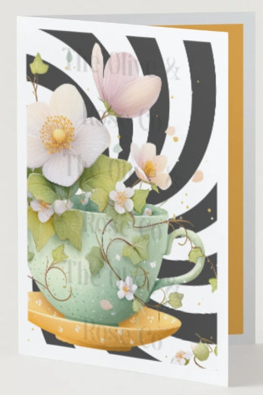 Art Nouveau Teacups