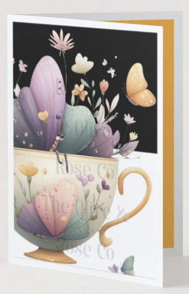 Art Nouveau Teacups