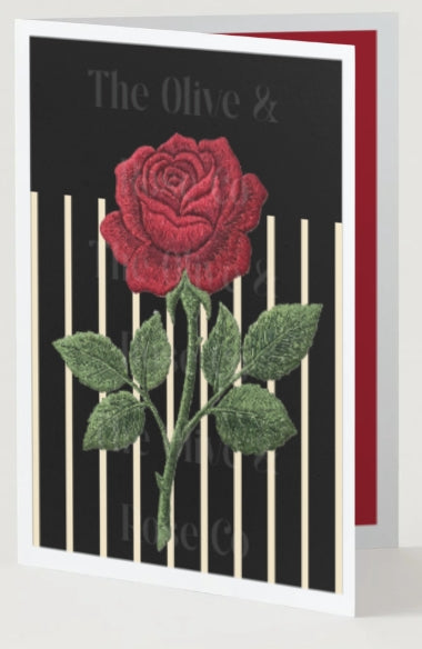 Embroidered Rose