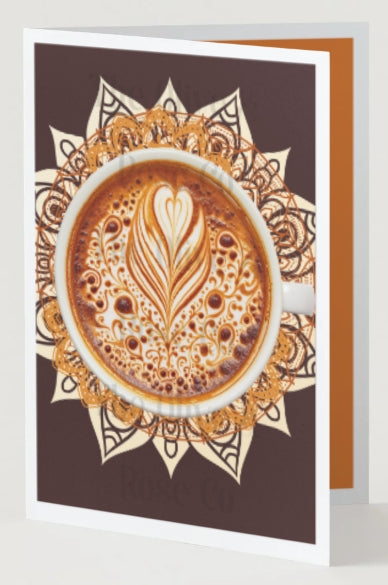 Henna Coffee Art