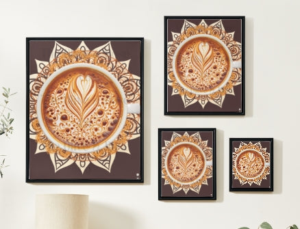 Artwork: Henna Coffee Art
