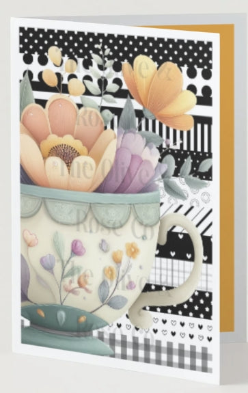 Art Nouveau Teacups
