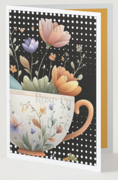 Art Nouveau Teacups