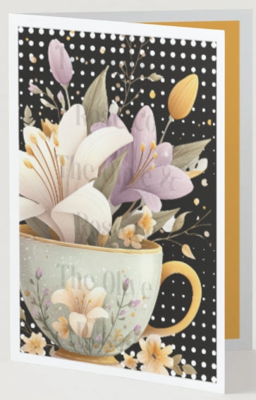 Art Nouveau Teacups