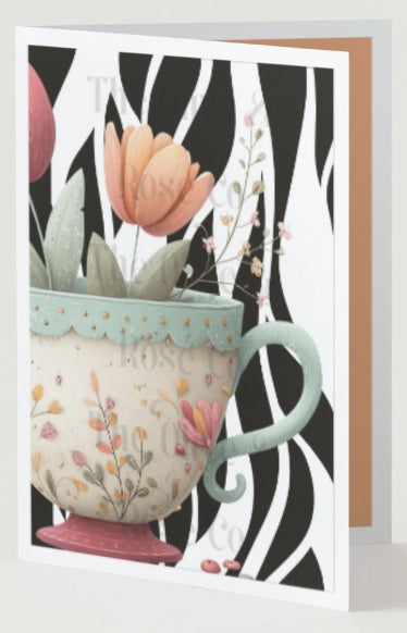 Art Nouveau Teacups