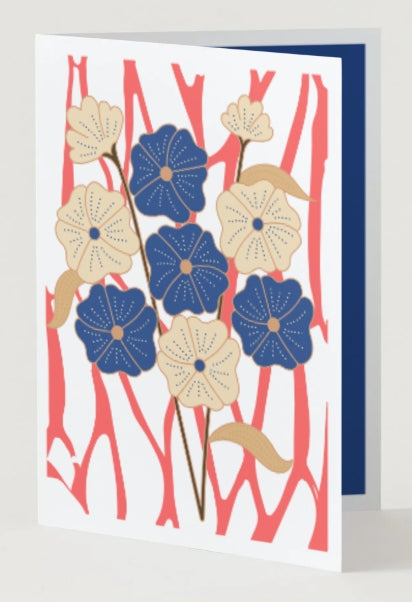Brown Floral Pattern
