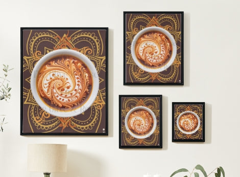 Artwork: Henna Coffee Art