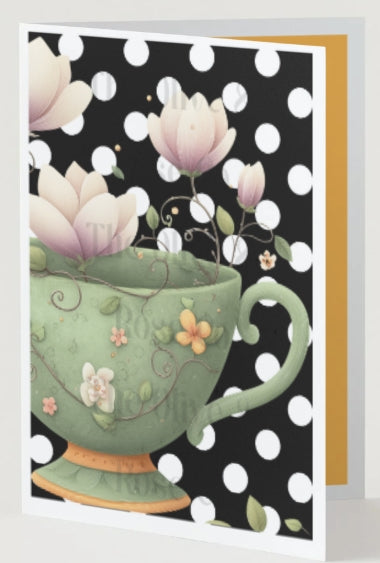 Art Nouveau Teacups