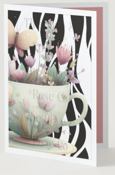Art Nouveau Teacups