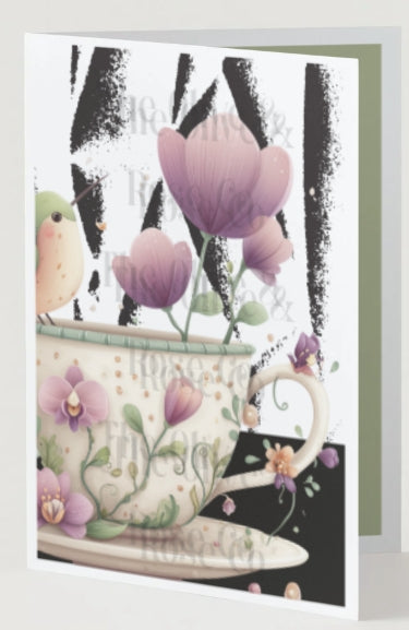 Art Nouveau Teacups