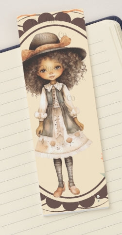 Bookmark: Flower Girl