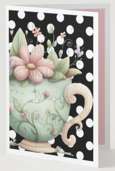 Art Nouveau Teacups