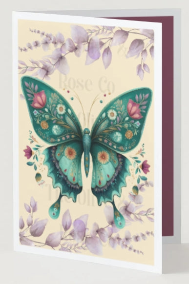 Floral Butterfly