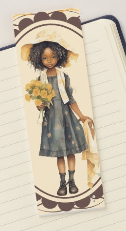 Bookmark: Flower Girl