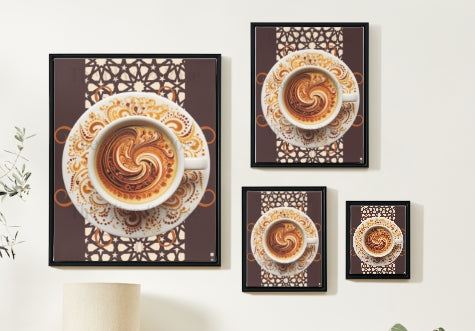 Artwork: Henna Coffee Art