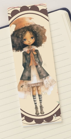 Bookmark: Flower Girl