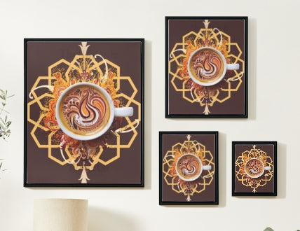 Artwork: Henna Coffee Art