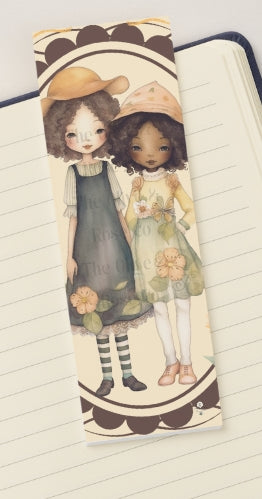 Bookmark: Flower Girl