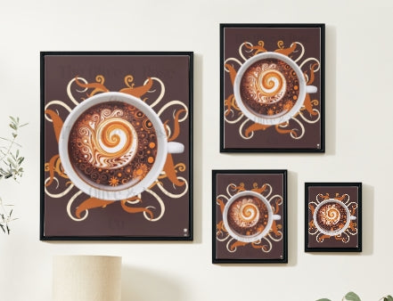 Artwork: Henna Coffee Art