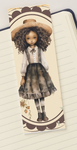 Bookmark: Flower Girl