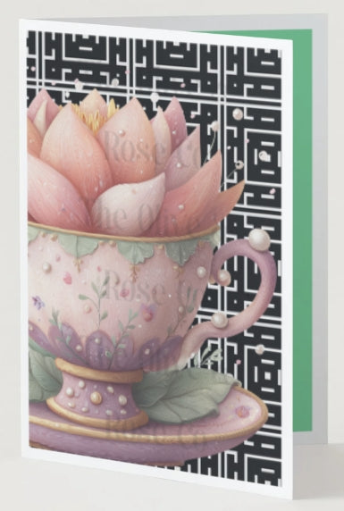Art Nouveau Teacups