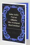 Fill in the Blank: Andes Echo Pen: Pan Flute Player