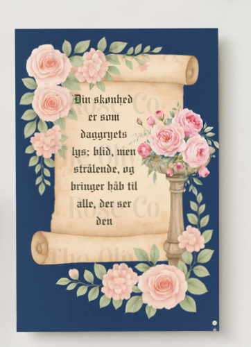 Affirmations: Medieval: Thy Beauty