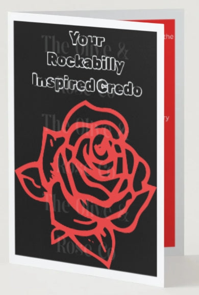 Fill in the Blank: Rockabilly Credo