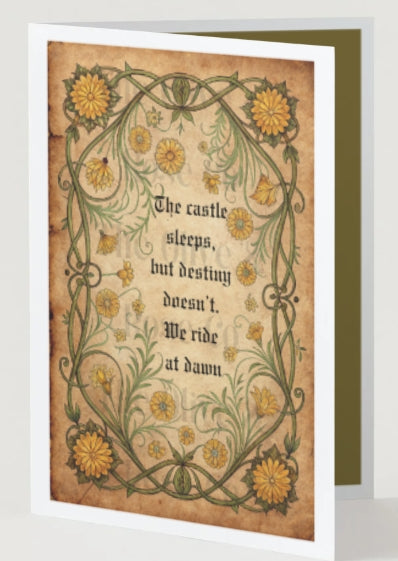 We Ride at Dawn: Castle