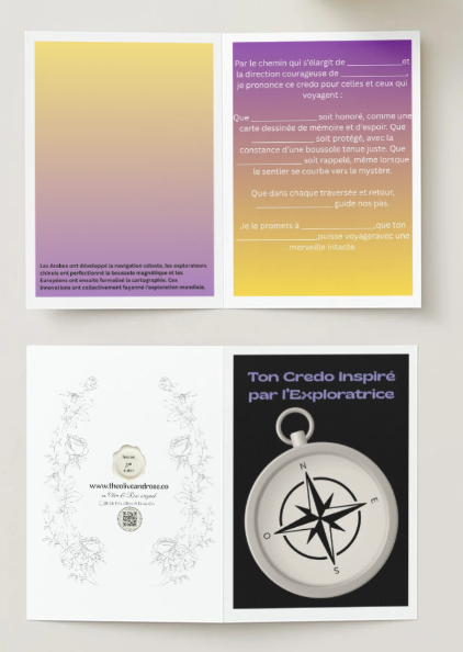 Fill in the Blank: Credo: Explorer