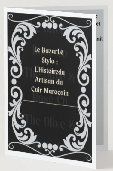 Fill in the Blank: Pen: Moroccan Leather Artisan