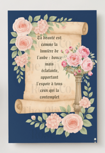 Affirmations: Medieval: Thy Beauty