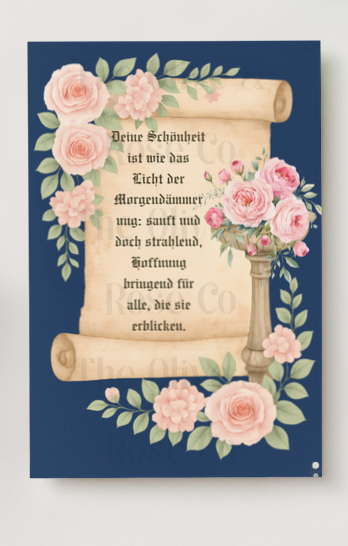 Affirmations: Medieval: Thy Beauty