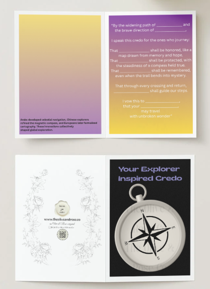 Fill in the Blank: Credo: Explorer