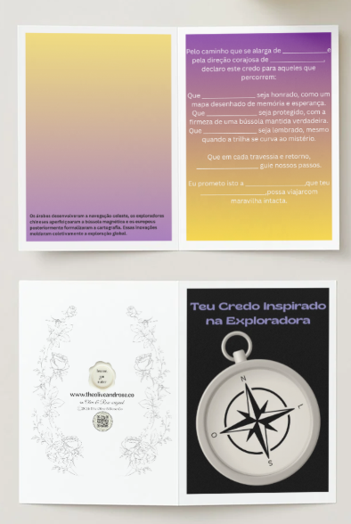 Fill in the Blank: Credo: Explorer