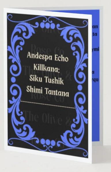 Fill in the Blank: Andes Echo Pen: Pan Flute Player