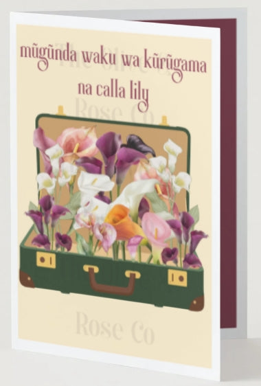 Mental Health: Your Traveling Calla Lily Garden